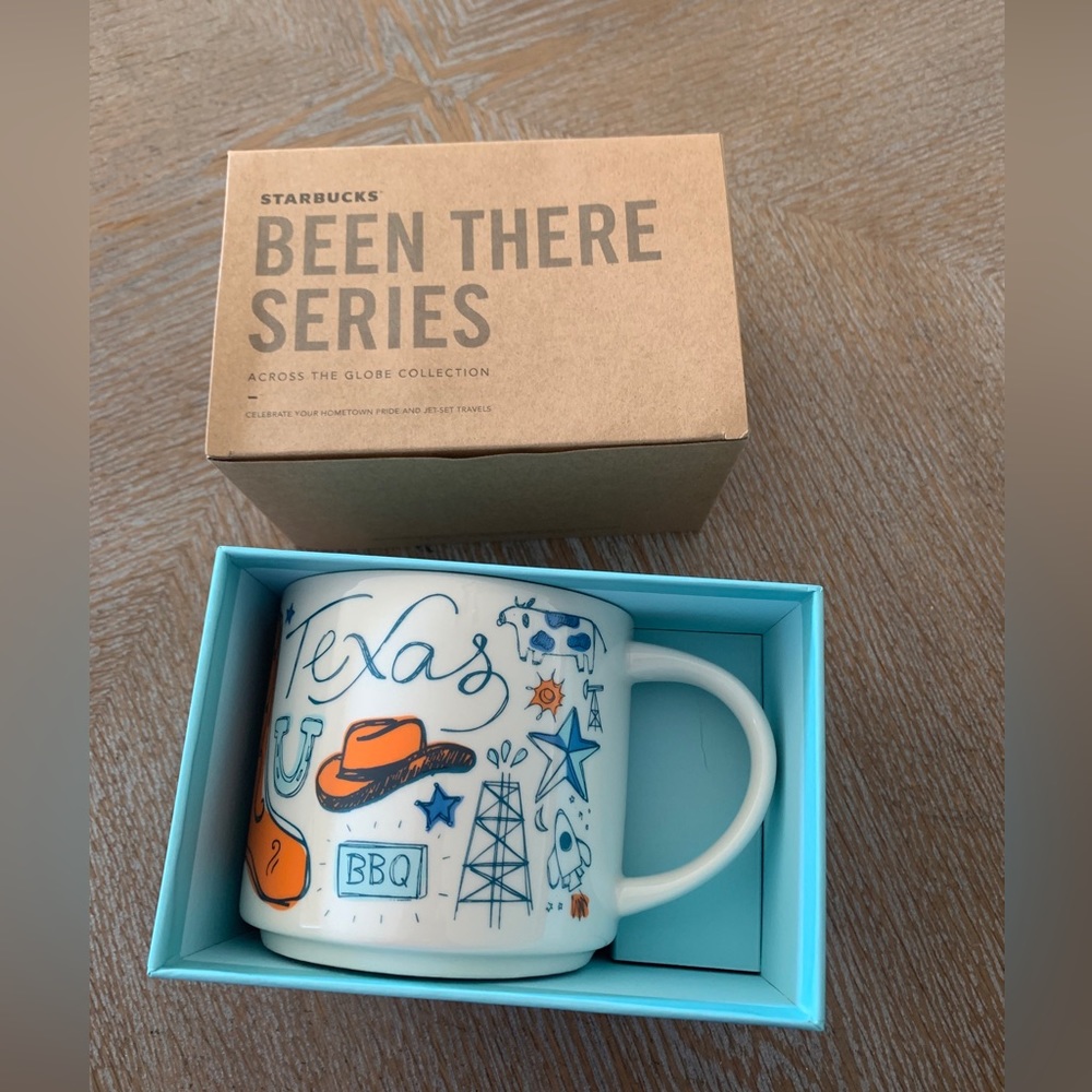 New Starbucks Texas Lone Star Mug Been There Series Global Collection 2022 14oz